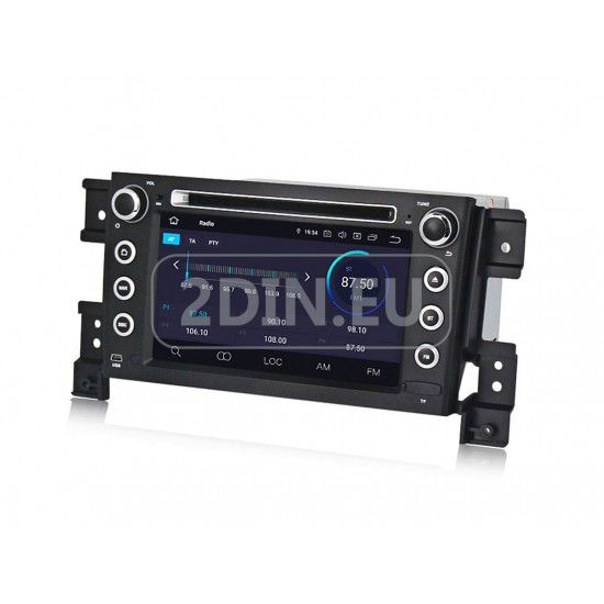 SUZUKI Grand Vitara - МУЛТИМЕДИЯ / Навигация Android CPU:8-Core + DVD + DSP, CARPLAY, SIM